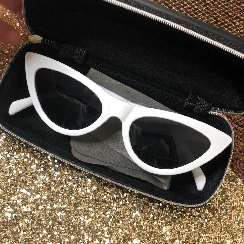 White Sunglasses